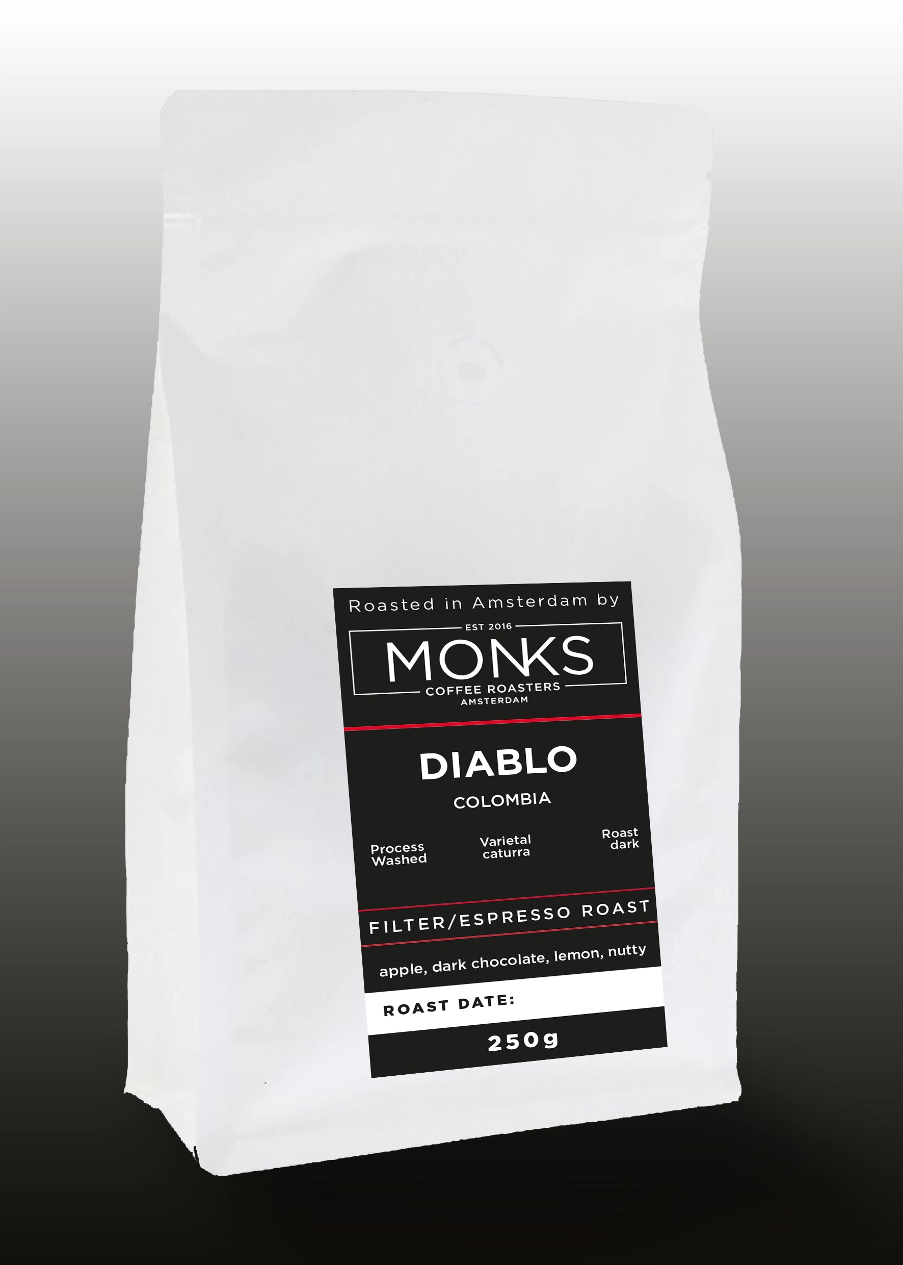 Diablo – Colombian Dark Roast Specialty Coffee | Monks Coffee Roasters